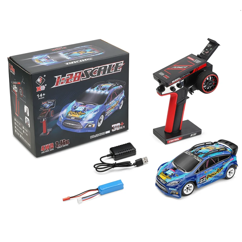 2023 2025 Newest WLtoys 284010 1/28 With Led new Lights 2.4G 4WD 30Km/H Metal Chassis Electric High Speed Off-Road Drift RC Cars