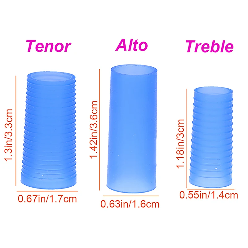 1Pc Saxophone Neck Cork Silicone Cover Durable Reusable for Alto Treble Sax Saxophone Musical Instrument Accessories
