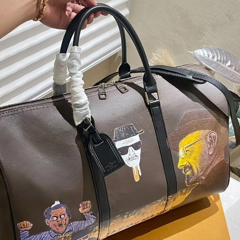 2024 Designer leather women bag Large capacityTotes Duffel Bags Suitcases Lages rolley Case Hardside Spinner Lage Free shipping