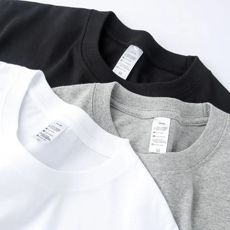 2pcs Solid Color Tshirt 100 Cotton Men Women White ONeck Loose Shortsleeved Basic Models Allmatch Couple Tops Black 240510