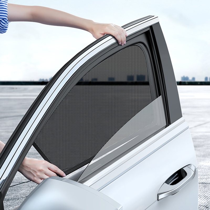 For Ford Kuga 2013-2019 Mk2 Escape Magnetic Car Sunshade Front Windshield Mesh Frame Curtain Rear Side Window Sun Shade Cover