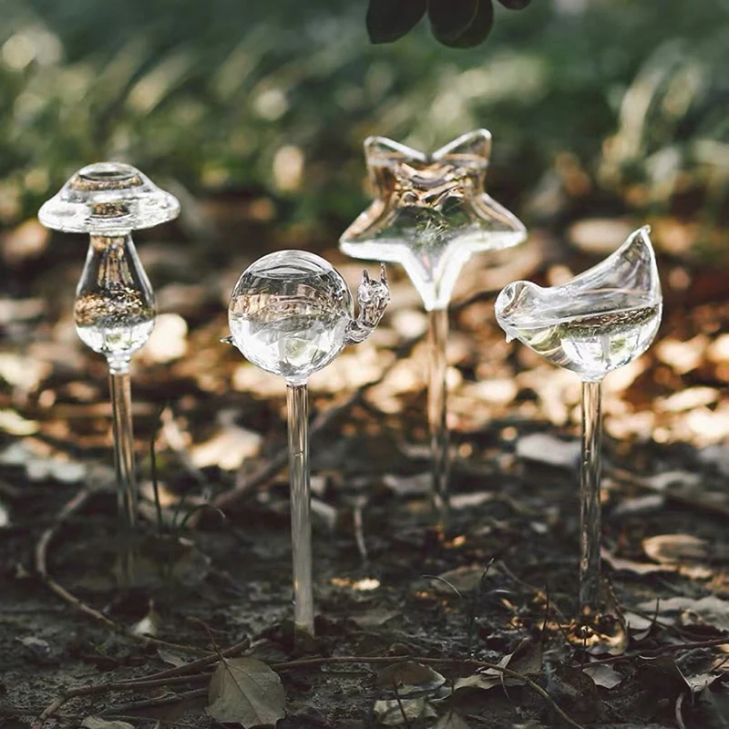 1Pcs Automatic Watering Globe 2025 Plant Flower Water Bulbs Animal Shape Glass Home new Decor Garden Watering System Self Watering Device