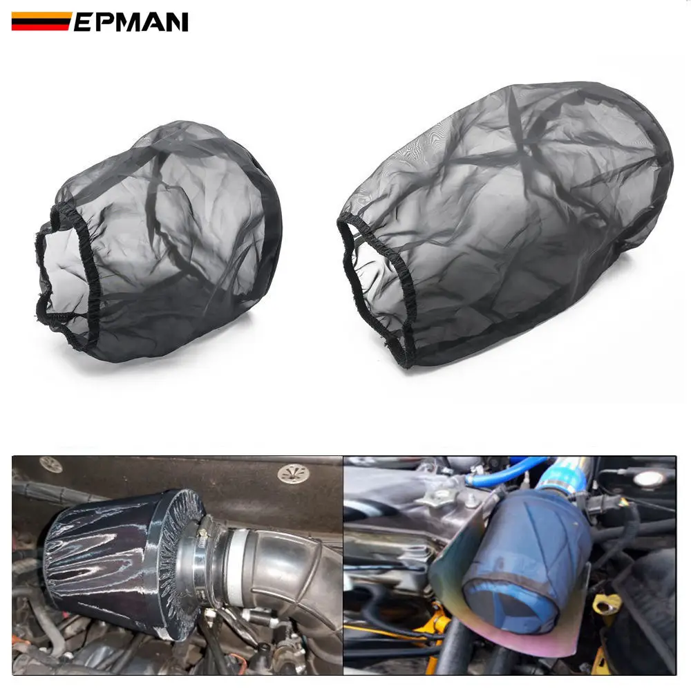 EPMAN Universal Water Guard Short Ram Cold Air Intake Pre-Filter Air Filter Cover