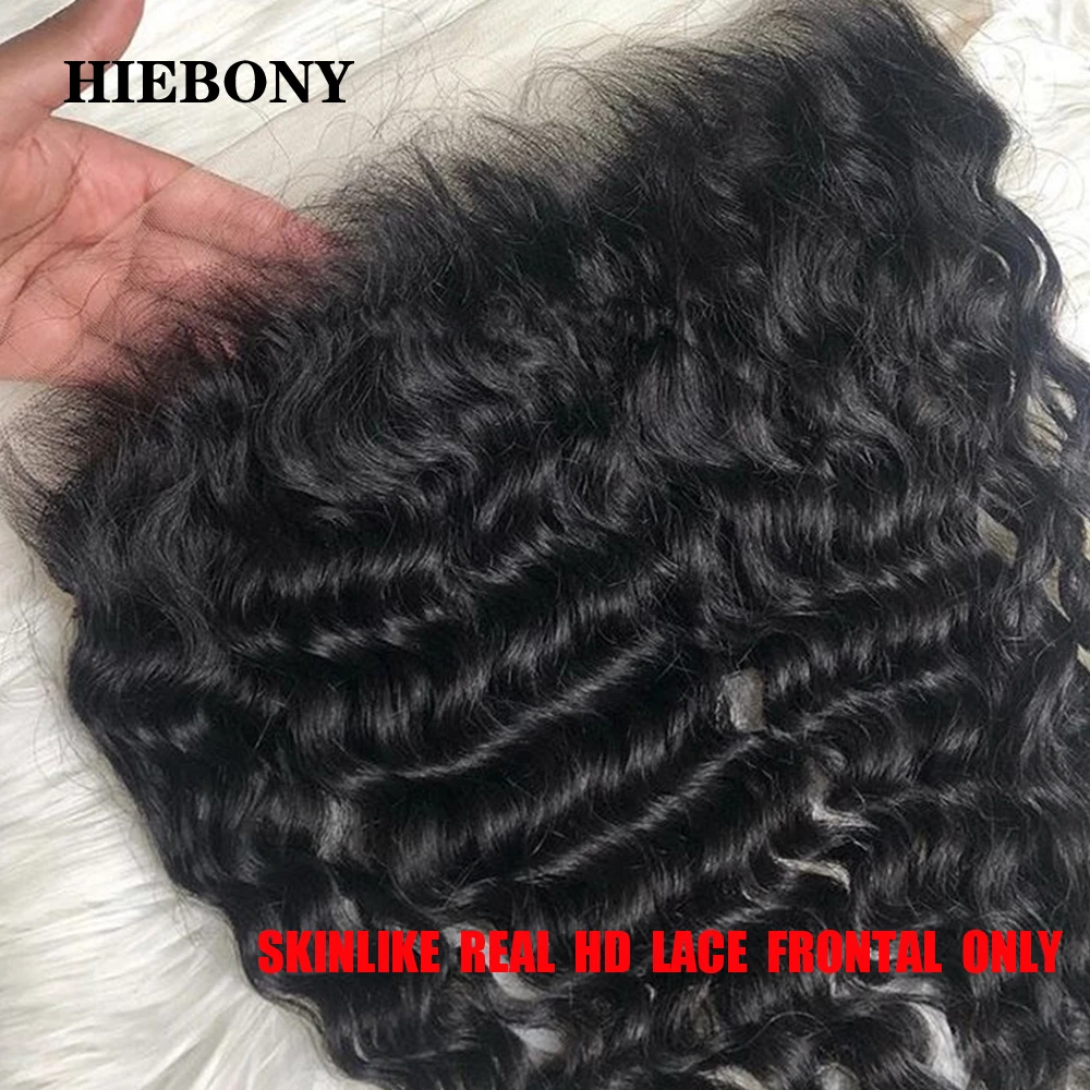 SKINLIKE new Deep 2025 Wave 13x6 HD Lace Frontal Only 5x5 6x6 HD Lace Closure Invisiable HD Lace 13x4 Full Frontal for Women Pre Plucked