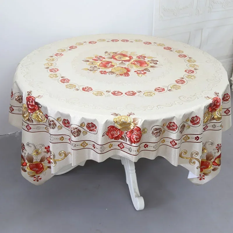 Mantel Rosa Para Mesa Table Protector Cover Transparent Tischdecke Hochzeit TRDN01