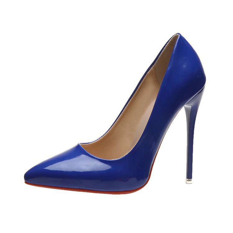 High Heels 35-45 Plus Size Women Shoes 12cm Thin Stiletto Banquet Wedding Shoes Sexy Pointed Toe Ladies Party Shoes