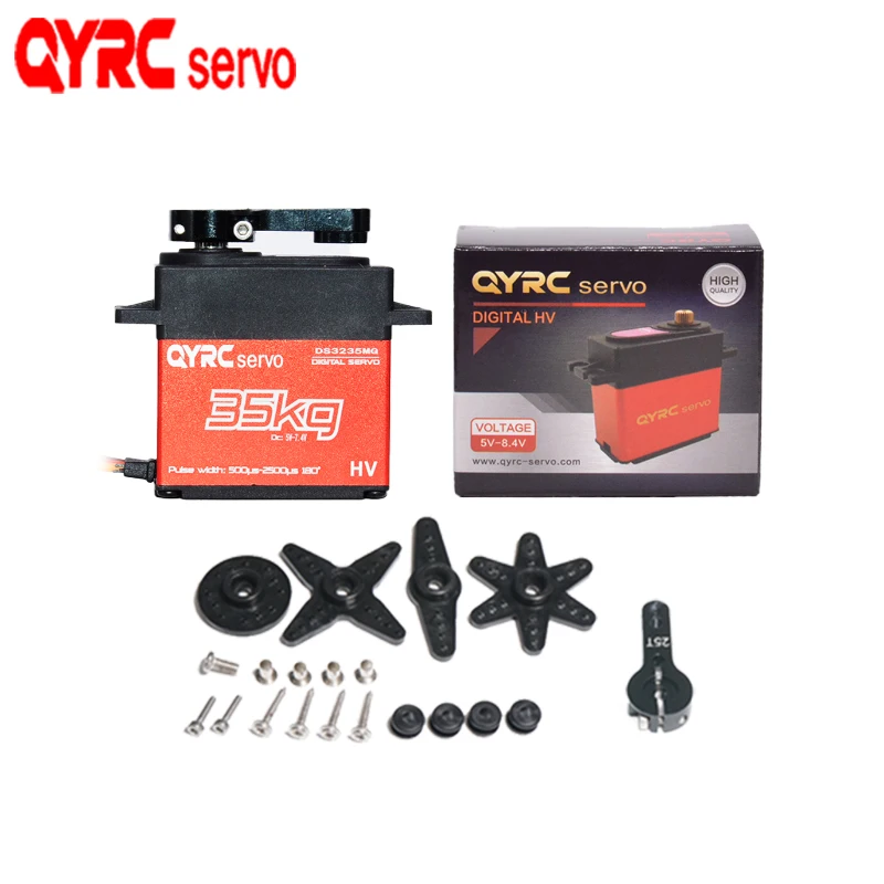 Waterproof 20kg 25kg 30kg 35kg 40kg Digital Servo Large Torque Motor Metal Gear Baja 1/8 Scale RC Crawler Car Helicop Accessori