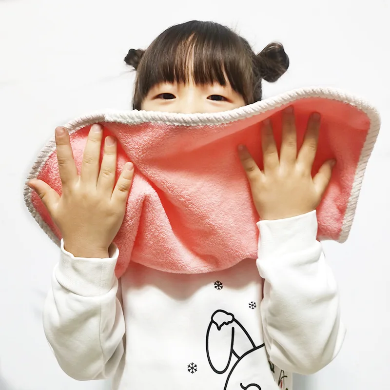 1pc Baby Bibs for Children Washing Face Towel 2025 Soft Salive Towel Boys Girls Learning Brushing Teeth new Towel for 3 To 8 Years Kids