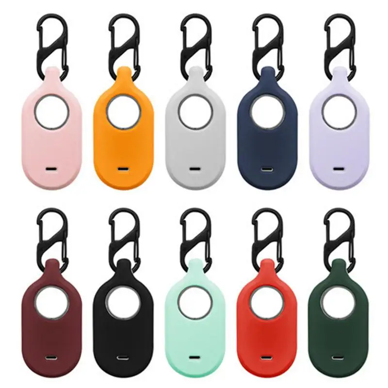 GalaxySmarttag 2 Protective Case Cover For SamsungGalaxy Smart Tag 2 Locator Thick Silicone Sleeve with Keychain For Smart tag 2
