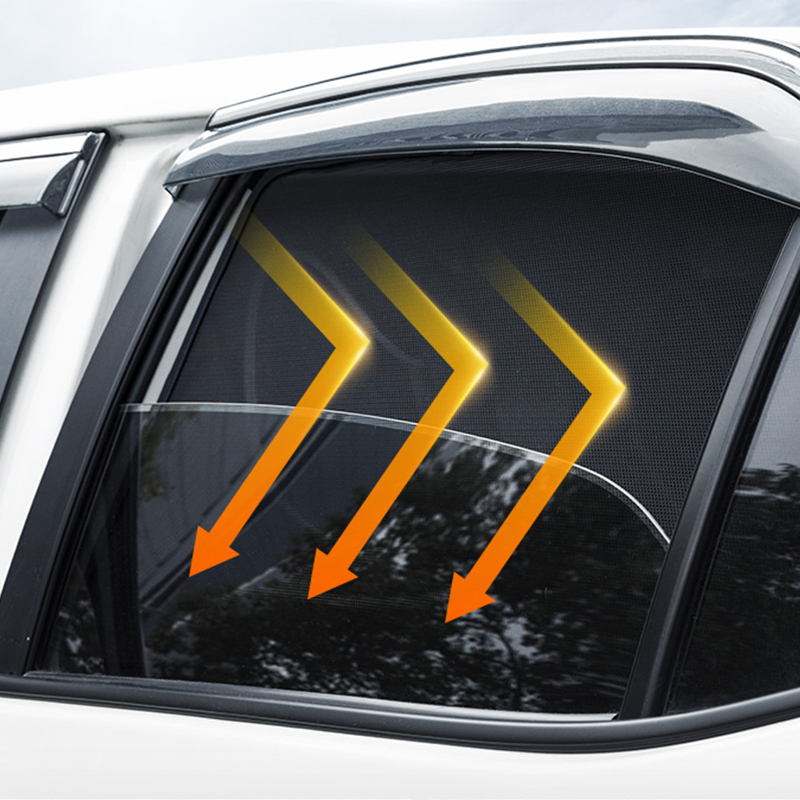 For Peugeot 5008 T87 2017-2023 2024 Magnetic Car Sunshade Shield Front Windshield Curtain Rear Side Baby Window Sun Shade Visor