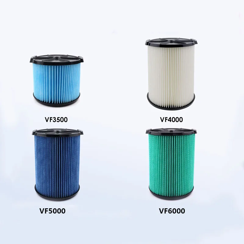 For Ridgid VF3500 VF4000 VF5000 VF6000 Vacuum Cleaner Filter Element Spare Parts