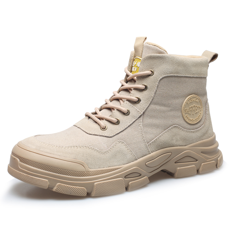 Quality High Men & Indestructible Footwear Mens New Safety Puncture-Proof Work Boots Protective Shoes da63 s