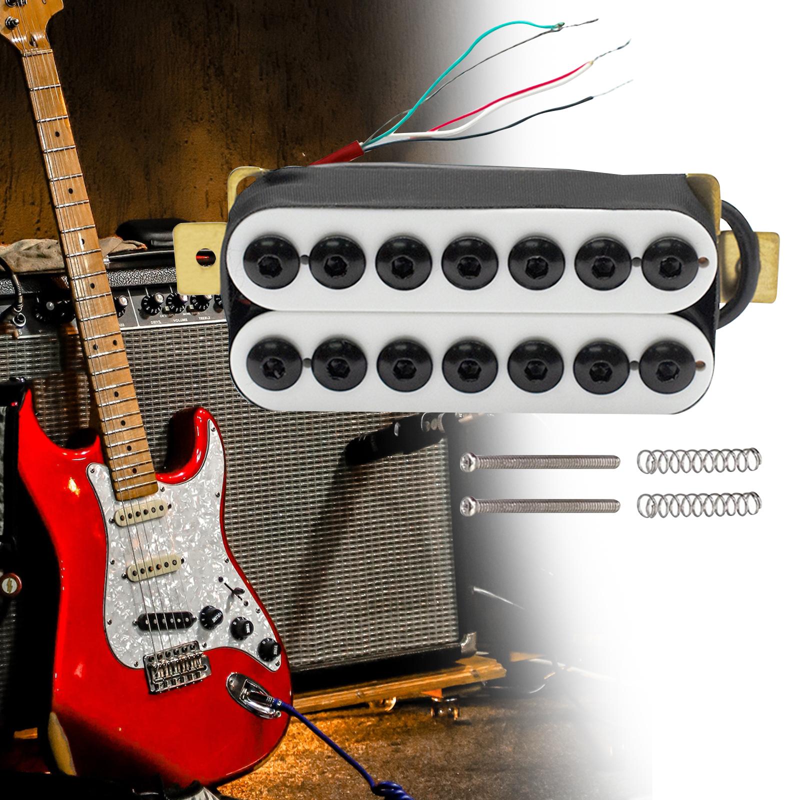 Double Coil Pickup Set Humbucker Low Noise for 7 Strings Guitar Accessories