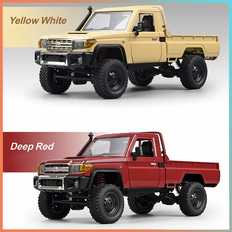 New 2023 Mn82 1:12 Remote-controlled Model Car Rc Climbing Off-road Vehicle Lc79 Large Pickup Truck Adult Toy Gift WLtoys