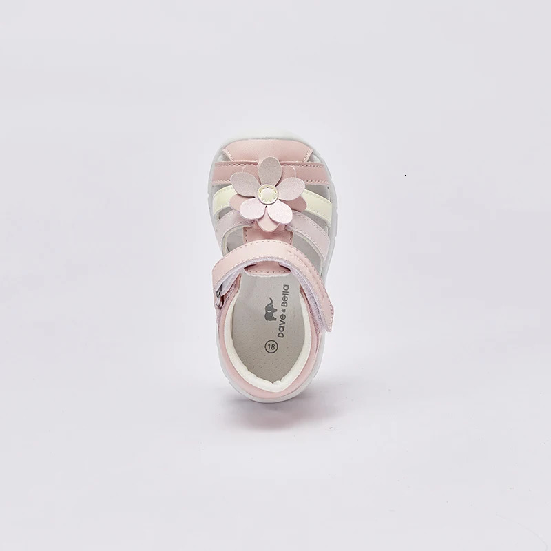 Dave Bella Summer Baby Boys Girls Sandals Children Beach Sandals Pink Infant Shoes Comfortable Kids born Shoes DB2241269 240513