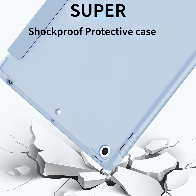Case for iPad new Air 1 Air 2 A1474 2025 A1475 A1566 A1567 Smart Cover with Pencil Holder iPad 9.7 5th 6th Gen 2017 2018 Funda coque capa
