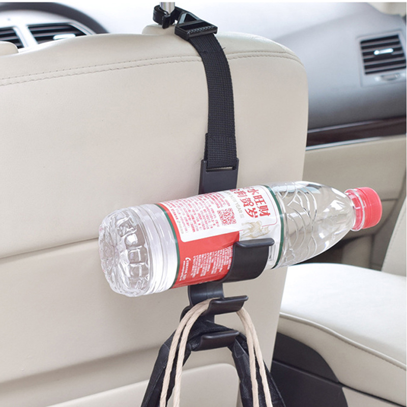 Car Hook Multifunctional Trunk Umbrella Holder Auto Seat Fixed Clips Clothes Bag Bottle Storage Rack Interior Accessories