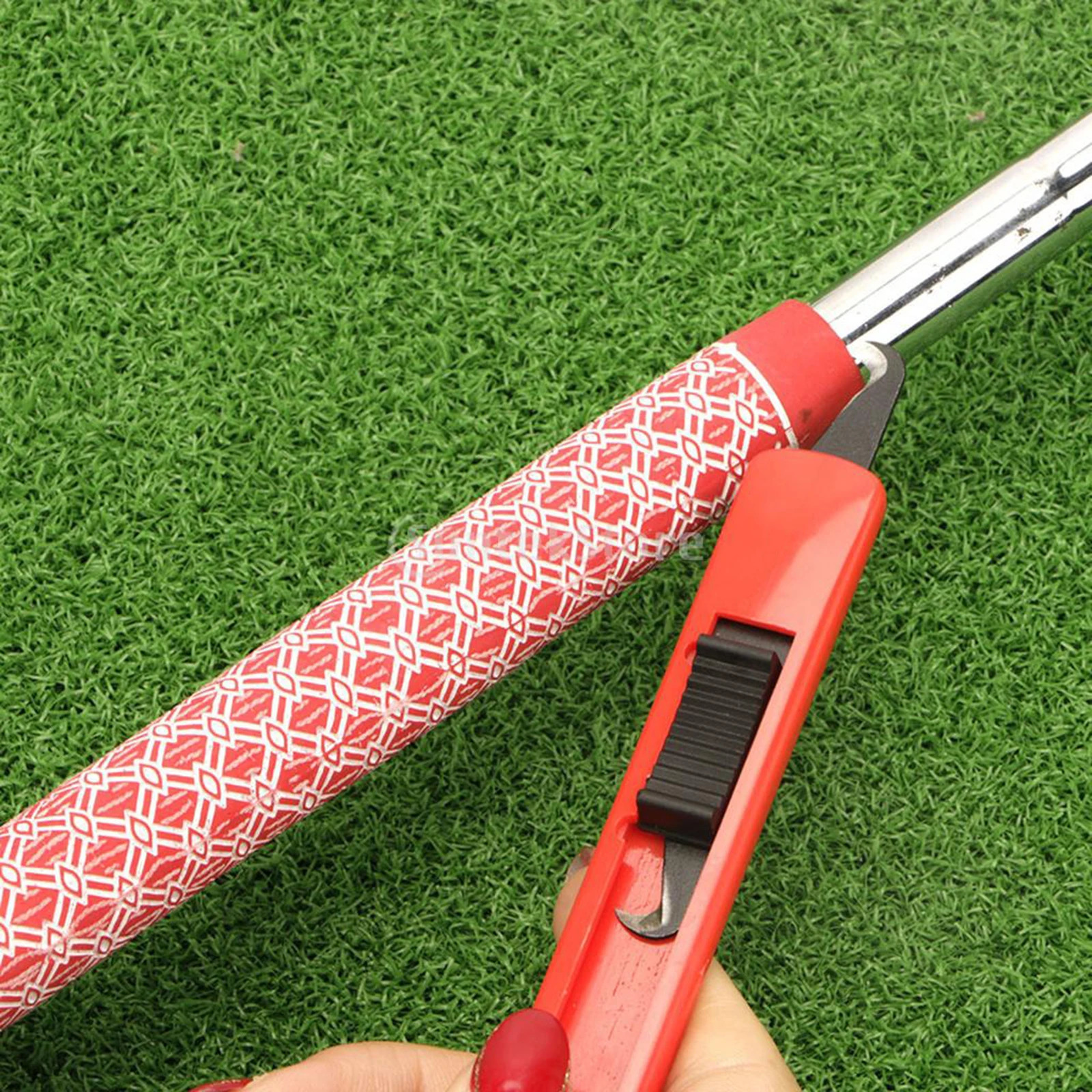 Professional Golf Club Grip Kit Grip Tape Strips Vise Clamp Fixtures Club Cover Removal Regripping Repair Set Replacement 240518