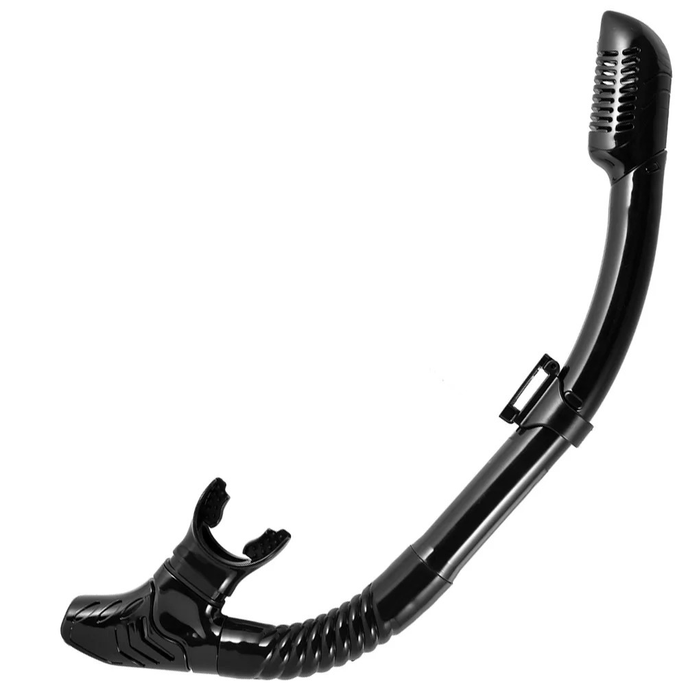 Dry Snorkel Tube Easy Breath Scuba Diving Splash Guard Top Swimming Underwater Equipment For Adults Kids Men Women Youth 240506