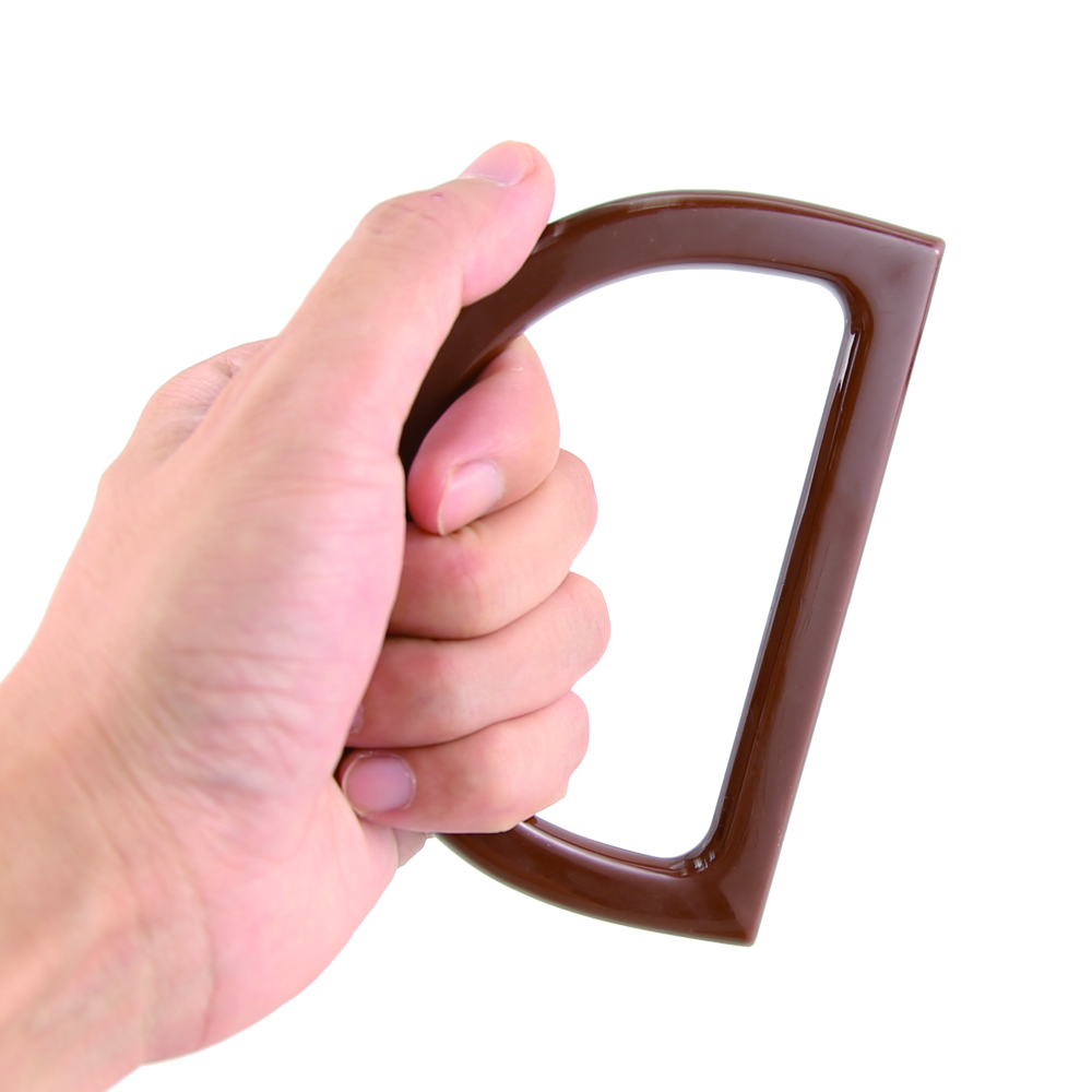 10Pcs D-shaped Plastic Bag Handle Replacement Handcrafted DIY Bags Accessories Handbag Purse Tote Handle