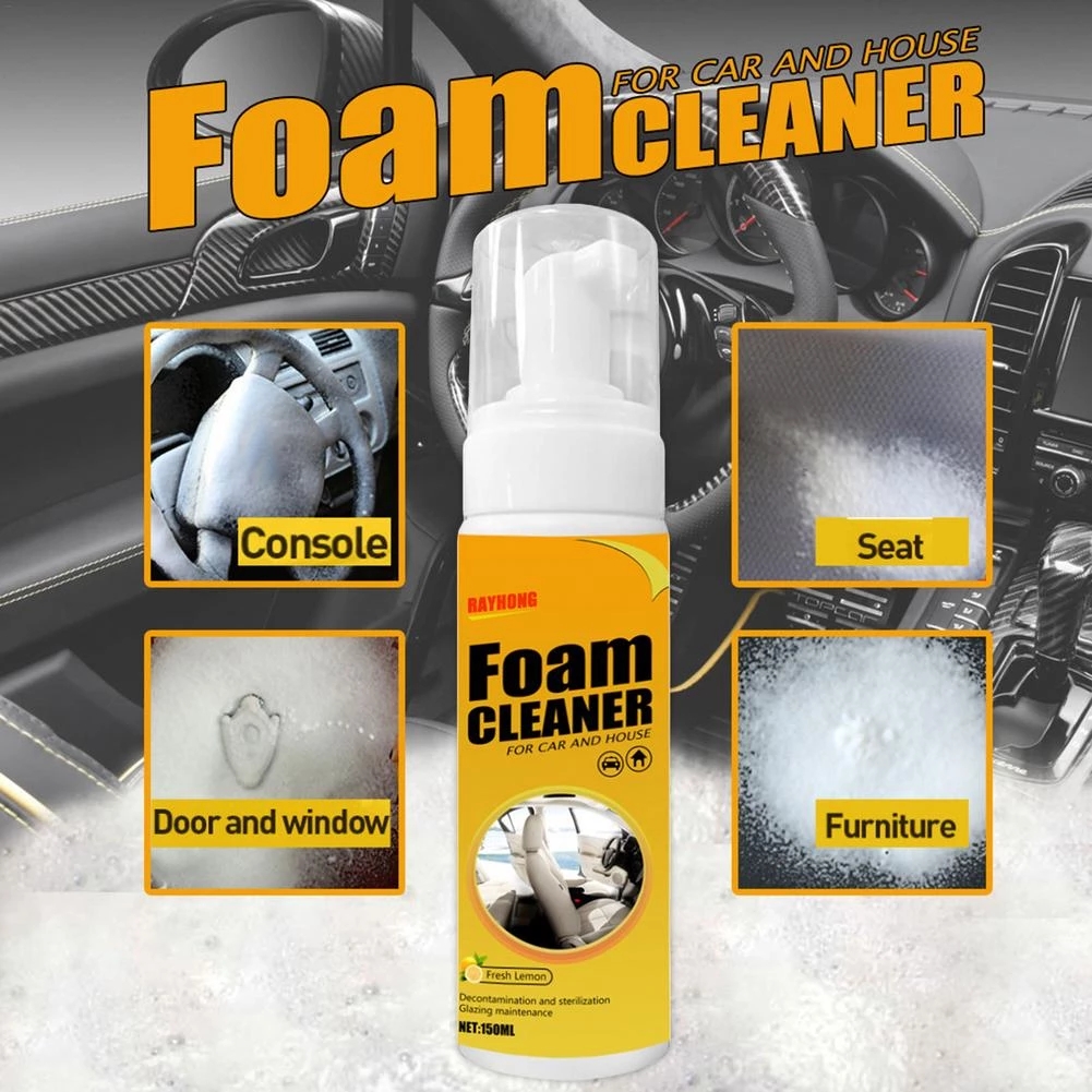 100/150/250ml Multi-purpose Anti-aging Automoive Car Interior Cleaner Cleaning Foam Spray
