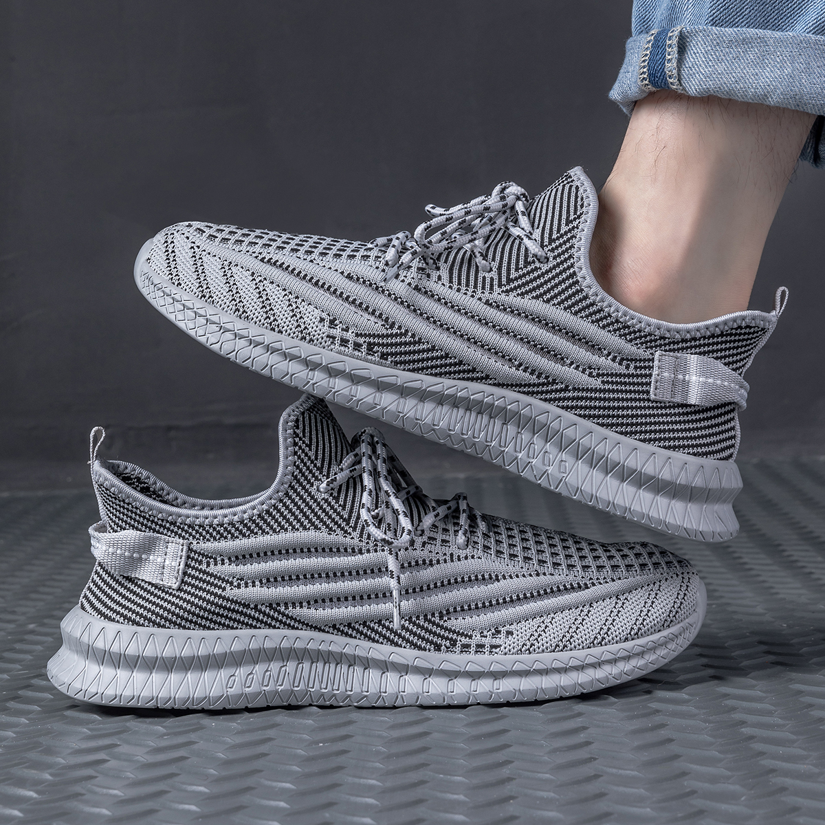 Breathable Men's Fashion Sneakers | Slip-On Comfort Walking Shoes 4