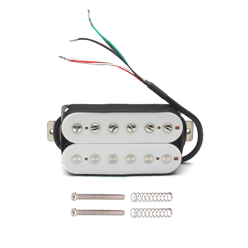 Alnico 5 Electric Guitar Pickup Humbucker Double Coil Pickup Alnico V Guitar parts White