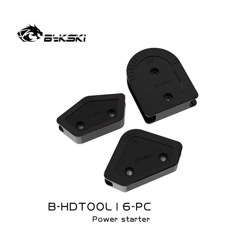 2025 Bykski PC Water Cooling Bend Tool Kit For Acrylic+PETG Hard new Tube Pipe Bender/Cutter/Heat Gun/Chamfer/Rubber/Strip/Steel Saw