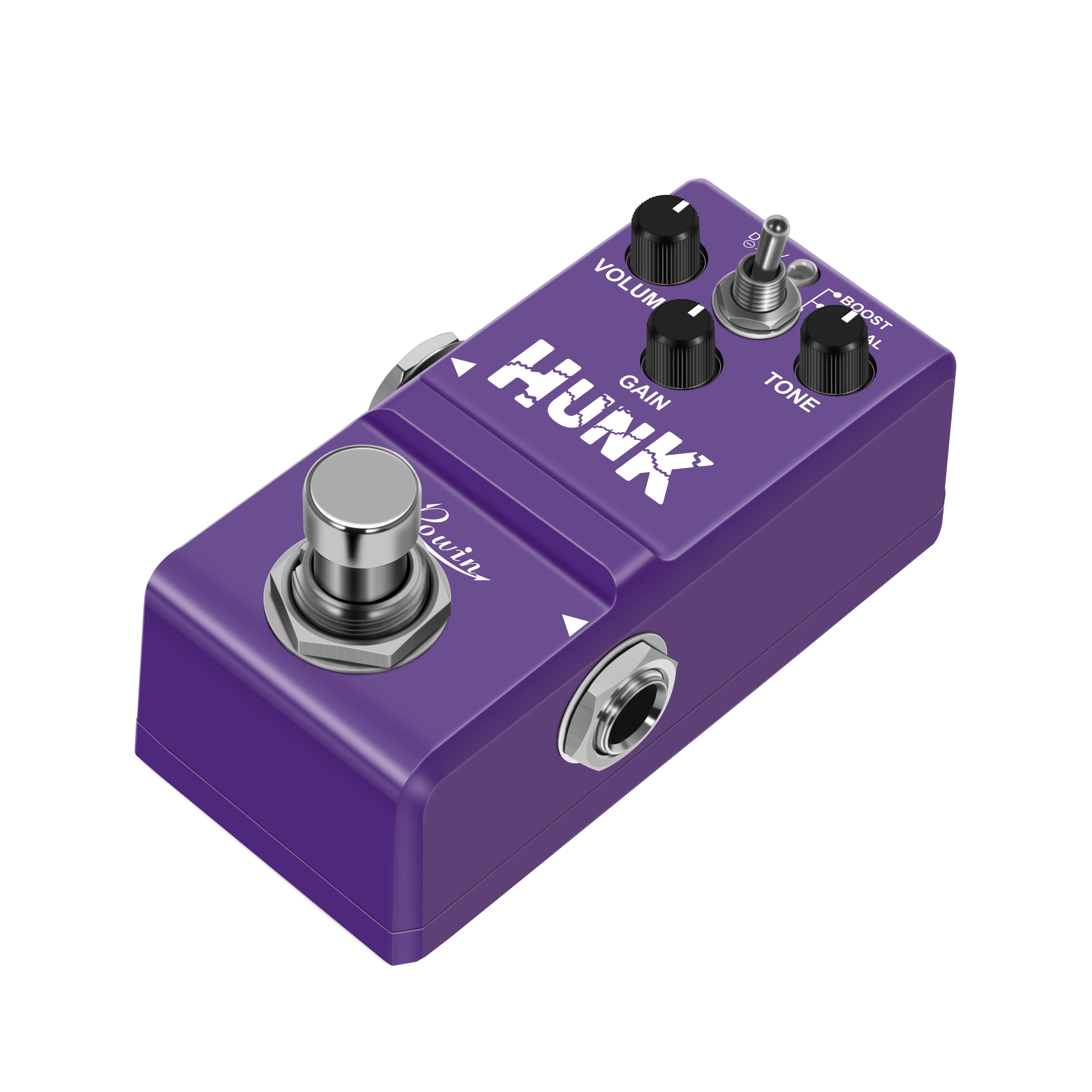 Rowin LN-301B Guitar Pedal Mini Size Classic British Style HUNK Effect Pedal