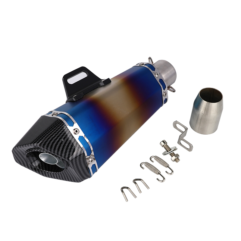 Universal 36-51mm motorcycle exhaust with Db killer stickers muffler for Z900 GSXR1000 SV650 R6 R3 ZX6R ZX10 K7 MT07