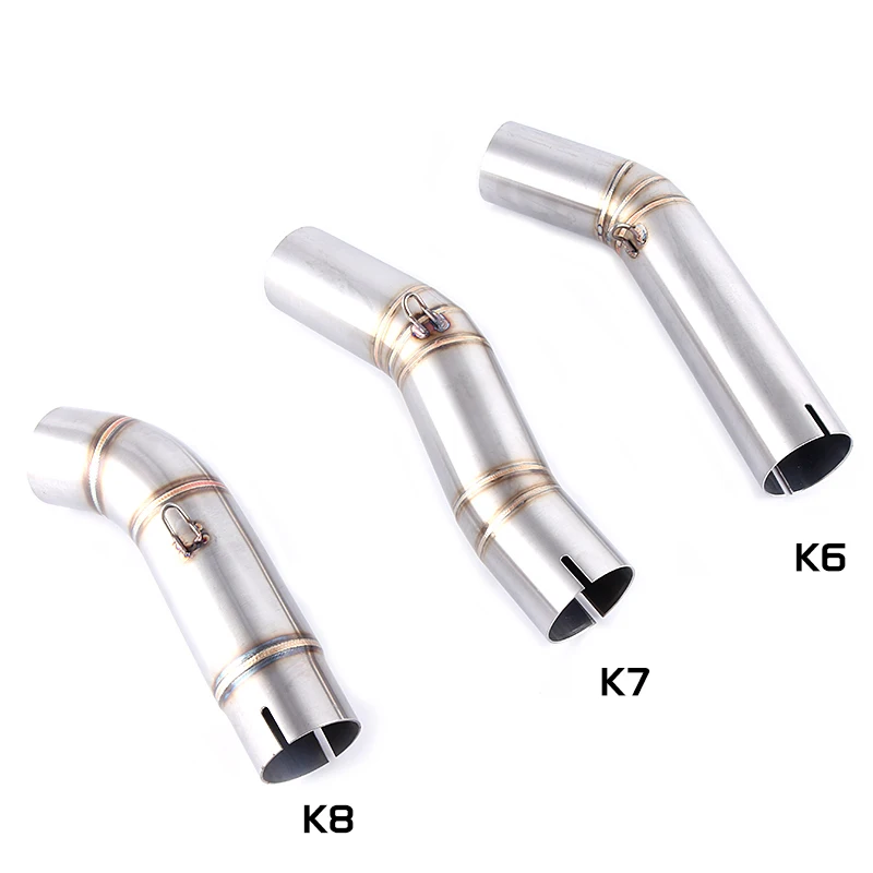 Motorcycle Exhaust Escape For Suzuki GSXR K6 K7 K8 Exhaust Muffler Silencer Middle Link Pipe