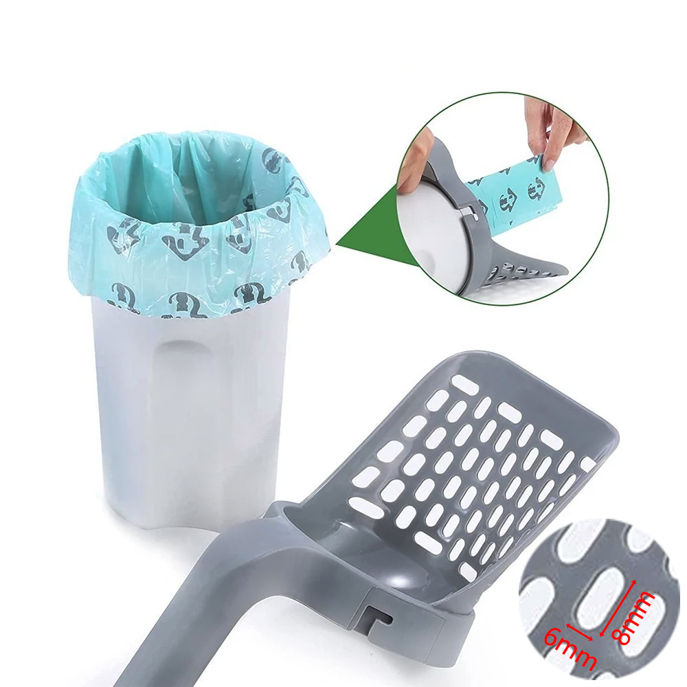 Cat Litter Shovel Self-cleaning Litter Box Scoop Kitty Scoop for Sandbox Kitty Litter Tray Shovel Poop Cats Supplies