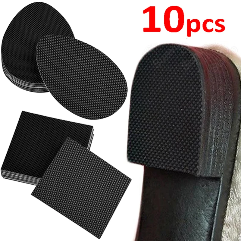 10Pcs Non-slip Shoe 2025 Sole Protector High Heel Sandal Outsole Pad new Oxford Frosted Sticker Non-slip Shoe Bottom Patch Pads Stickers