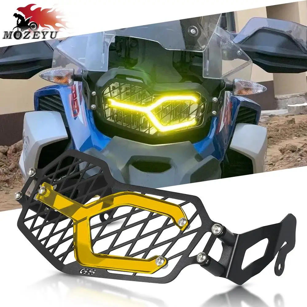 F850GS ADVENTURE Motorcycle Headlight Grill Guard Cover Protector FOR BMW F850 F 850 GS 850GS ADV 2018 2019 2020 2021 2022 2023