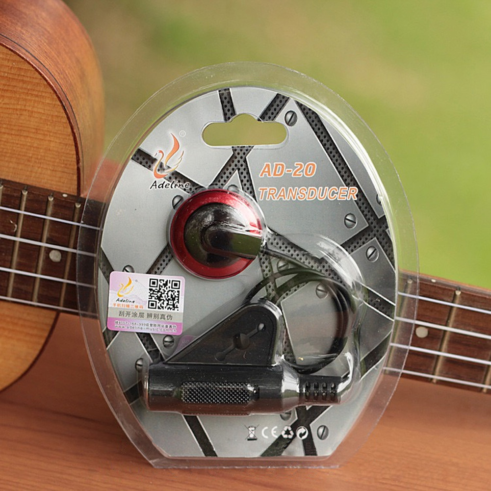 Guitar Pickup Professional Piezo Contact Microphone Pickup For Guitar Violin Banjo Mandolin Ukulel Guitar Accessories