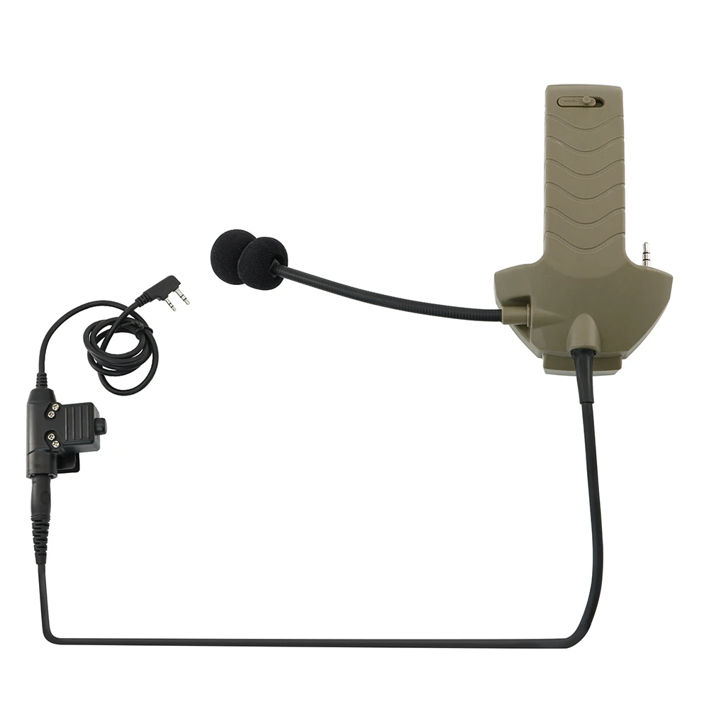 External Mic Kit for Walker's Razor Tactical Headset Electronic Shooting Earmuffs Anti-noise Airsoft Shooting Hunting Headphone