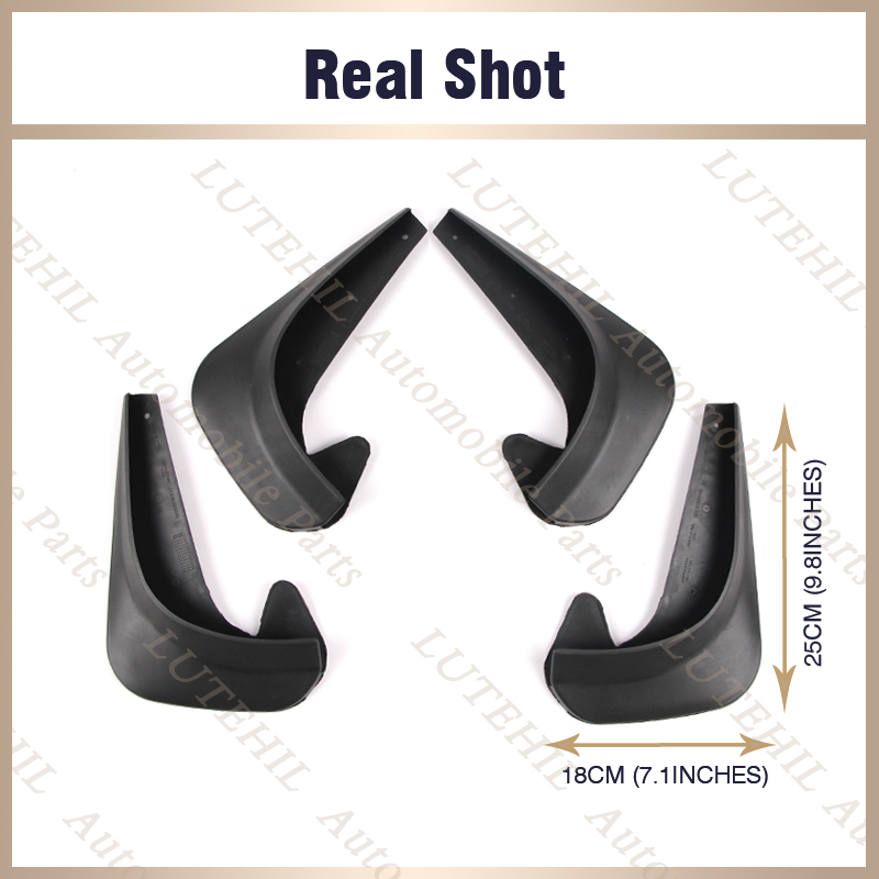 2pcs/4pcs Universal Mud Flaps Mudflaps Splash Guards Mudguards Front For C30 S40 S60 S70 S80 V40 V50 V60 V70 XC70 XC90