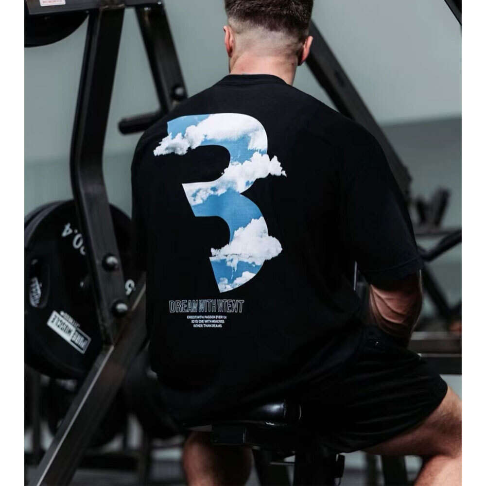 Summer Men's T-Shirt Thavage Muscular Men Gym T Fiess Joggers Pure Cotton Shirt CBUM Women Tshirt M521 20 ddmymarket