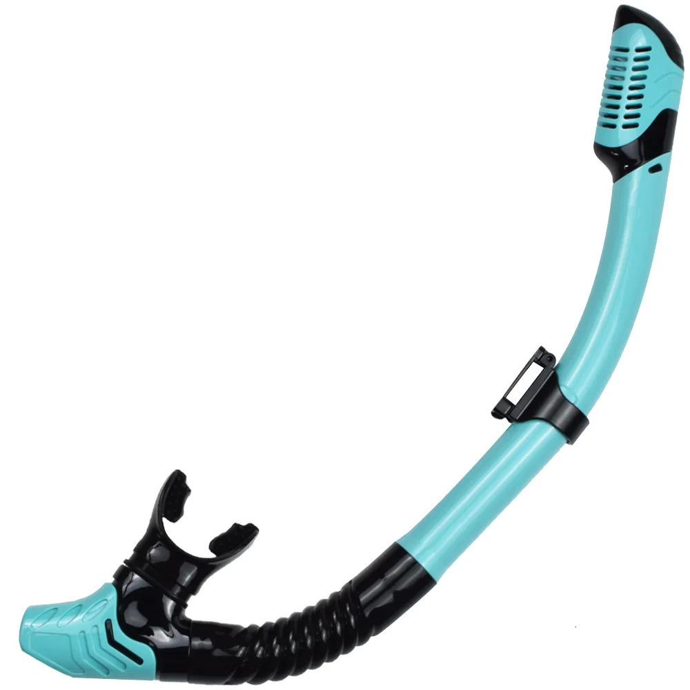 Dry Snorkel Tube Easy Breath Scuba Diving Splash Guard Top Swimming Underwater Equipment For Adults Kids Men Women Youth 240506