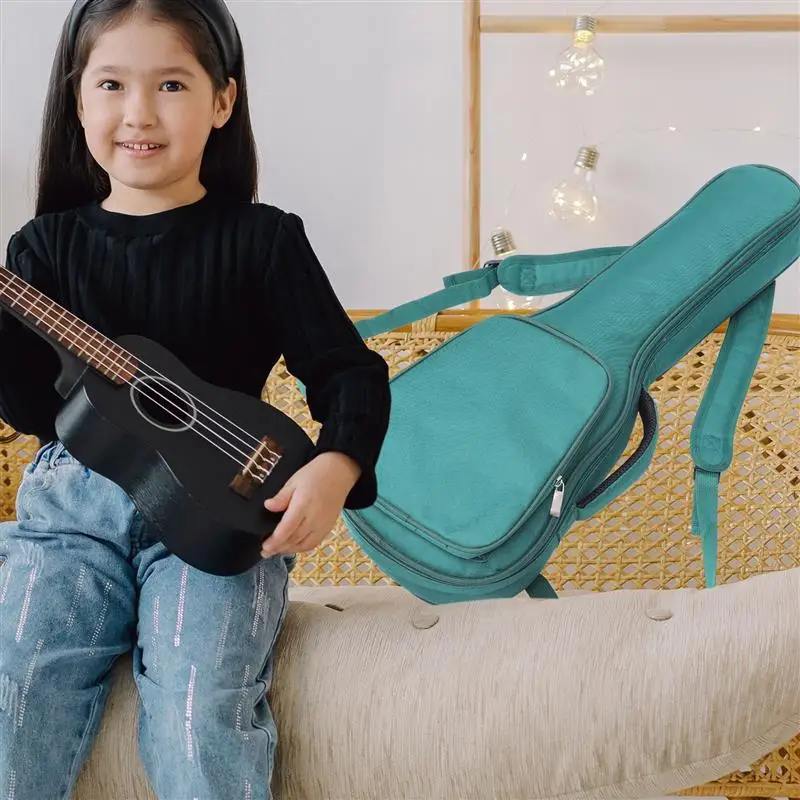 Ukulele Case Gig Uke 27 Instrument Cover Soprano Standard Backpack Inch Gigbag Pouch Storage Musical Ukelele Guitar Concert