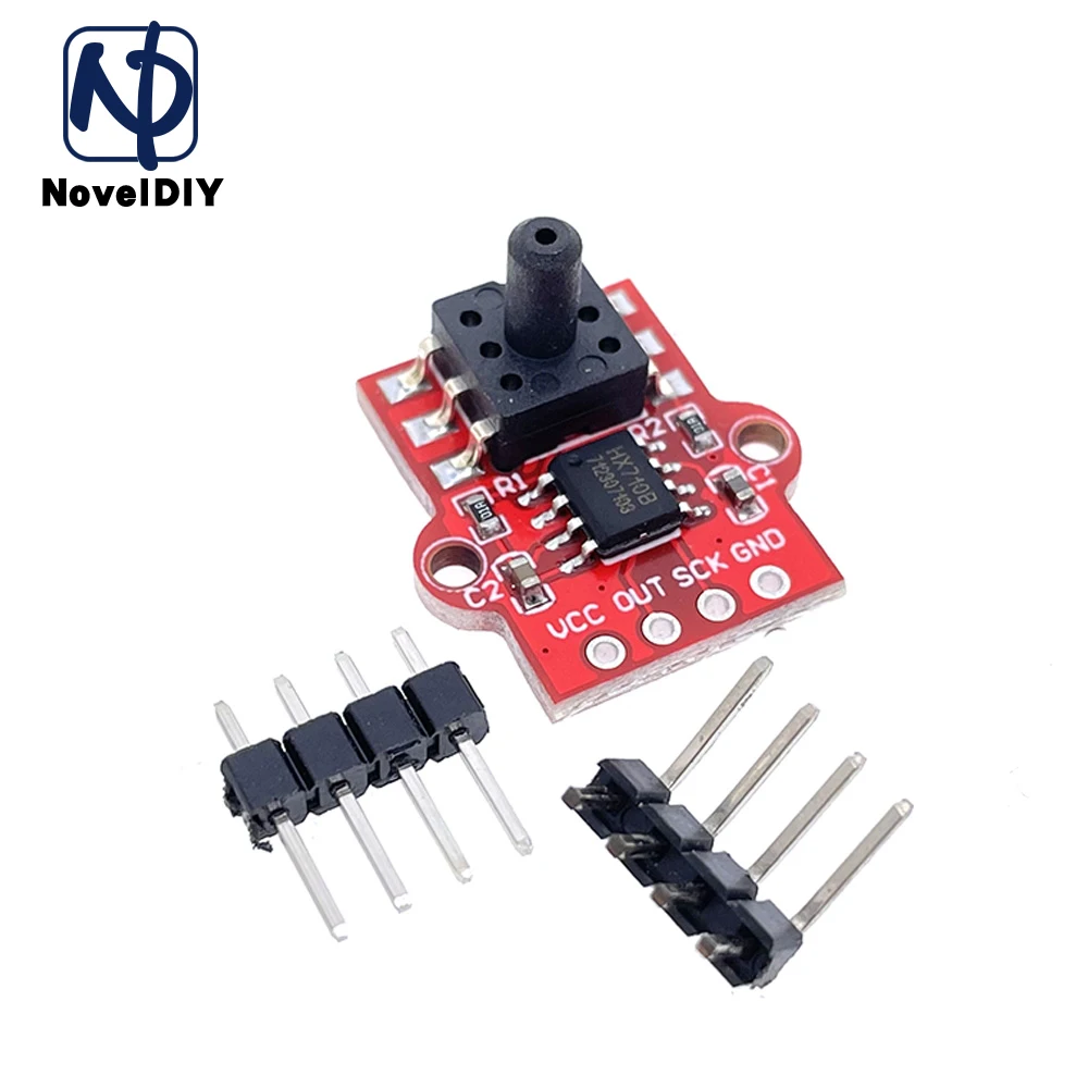 3.3-5V Digital Barometric Pressure Sensor Module Liquid Water Level Controller Board 0-40KPa Connect 2.5mm Soft Tube For Arduino