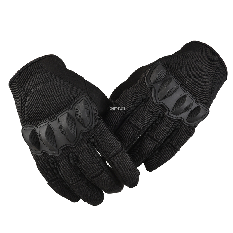 Touch Screen Full Finger Tactical Gloves Motorcycle Motocross Military Hard Knuckle Full Finger Glove Mens