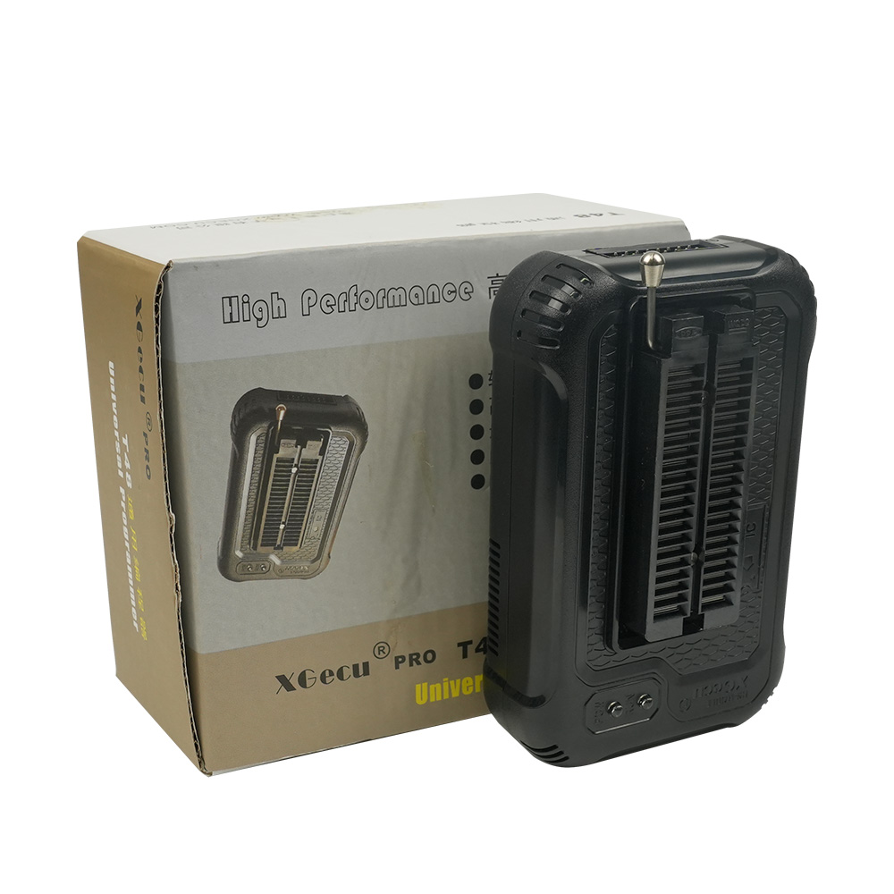 XGecu Original T48 (TL866-3G) Programmer with F48 EX 1 Adapter Support 31000+ ICs for SPI/Nor/NAND Flash/EMMC BGA/TSOP/SOP/PLCC