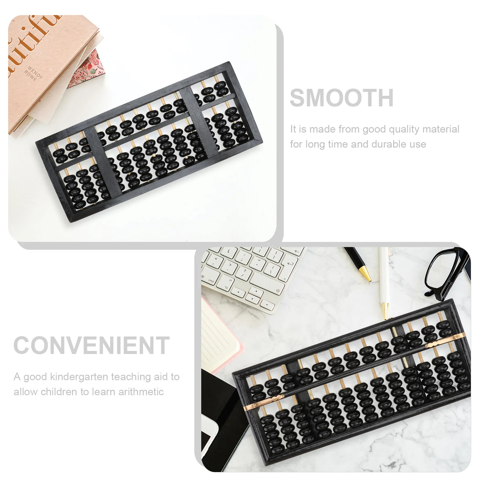 Abacus Children Students Math Wooden Toy Kids Arithmetic Leaning Baby Toys Tool Solid