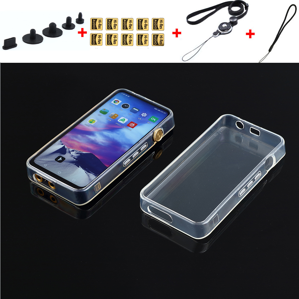 Soft TPU Clear Protective Shell Skin Case Cover for iBasso DX320 DX300 Music Player