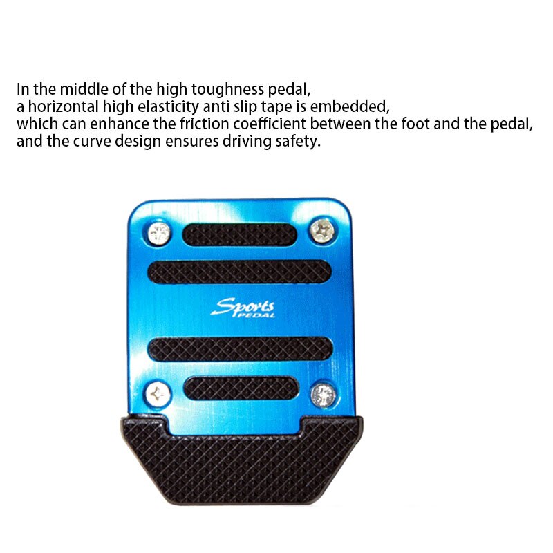 Automotive Accelerator Pedal Aluminum Alloy Anti Slip For Kia K5 Kia Proceed Gt Golf 5 Accessory Seat Ibiza 6j