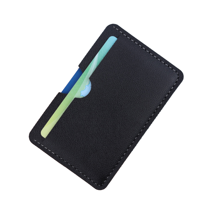 3card Slots Ultra-thin ID Credit Card Holder Card Wallet PU Leather Driver's License Cover Bank Card Case Student Meal Card Case