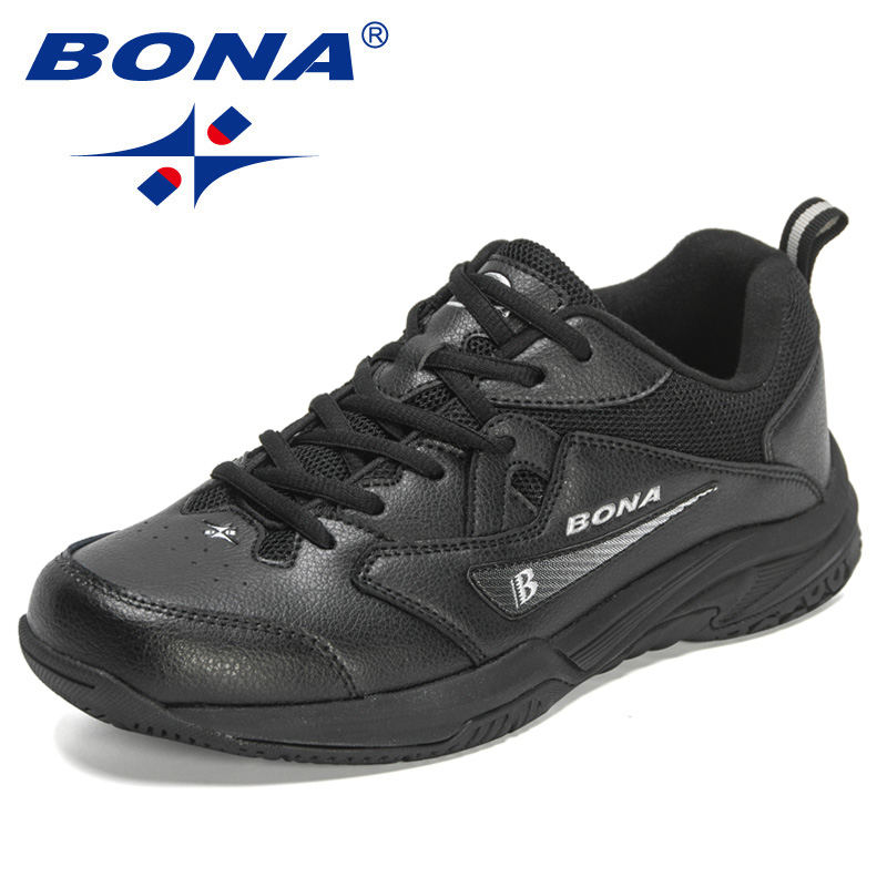 2022 BONA New Designers Classics Breathable Running Sneaker Men Tennis Non-Slip Walking Jogging New Shoes Manscuo a6bd