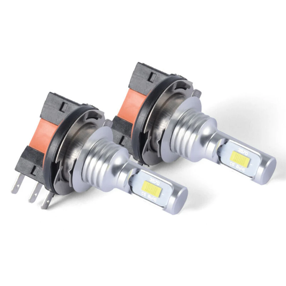 2Pcs 20000LM 100W 6500K 3000K 12000K H15 H11B Led Headlight CSP CHIP Car Fog Light Bulbs 12V 24V