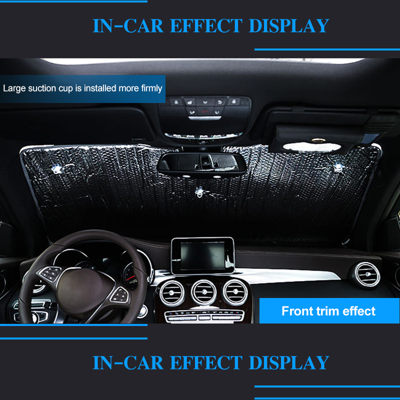 Full Cover Sunshades For Volvo XC60 2009 2010 2011 2012 2013 2014 2015 2016 2017 Car Windshields Accessories Sun Protection